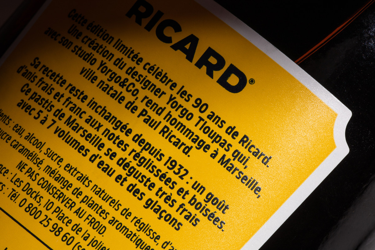 ② Coffret Ricard Edition Limitée 90 ans par Yorgo Tloupas. NEW